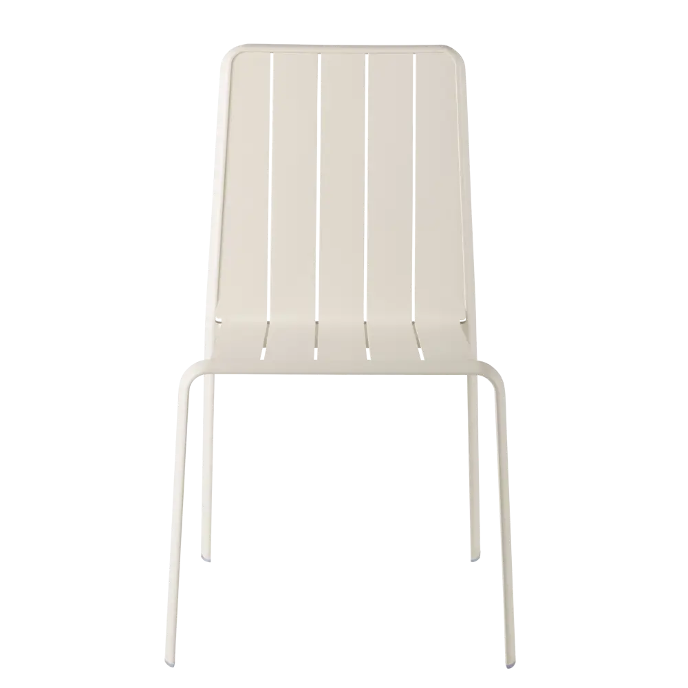 Стул Naterial Idaho 87x52 см алюминий цвет бежевый STLM-2099531 - Вид №1