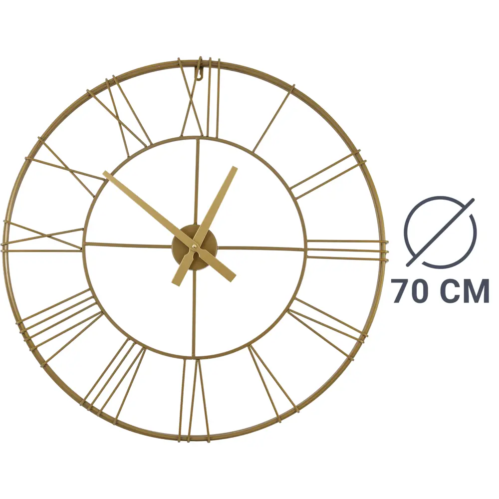 Настенные часы Atmosphera ø70 см золотые 166977B STLM-2063167