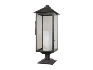 Напольная лампа из латуни