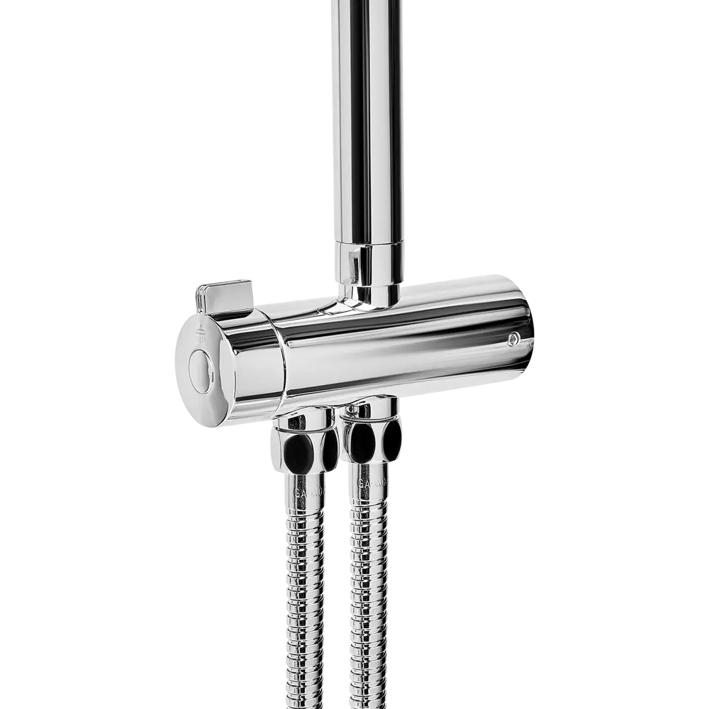 Душевая система KONSENSA Нарни 821372CP 2 режима цвет хром STLM-2035254 - Вид №2
