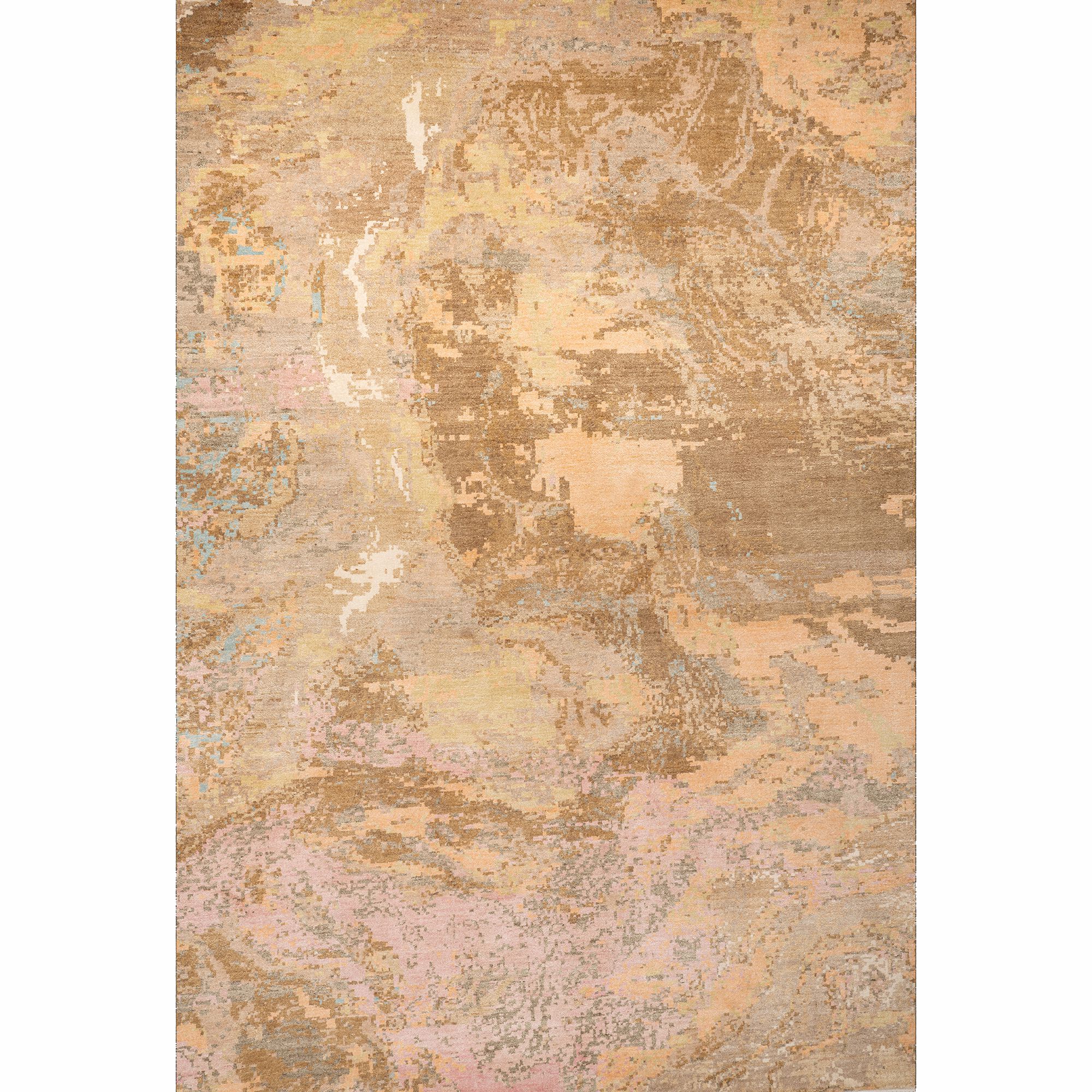 Китайский чистый Шелковый индийский ковер Mantellassi 1926 CLOUDS ARCH-00064892 - Вид №2