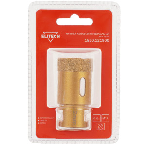 Алмазная коронка алмазная Elitech 1820.121900 9186956