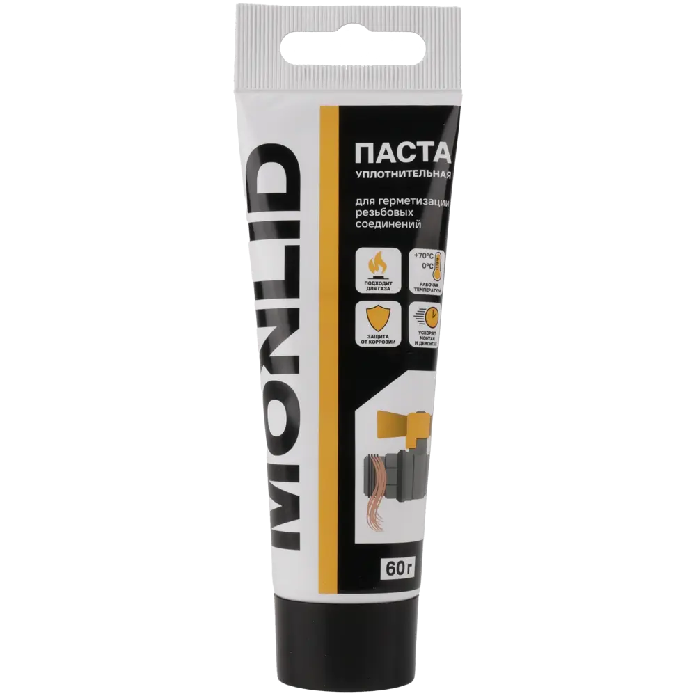 Паста уплотнительная MONLID для газа 60 г STLM-2141254