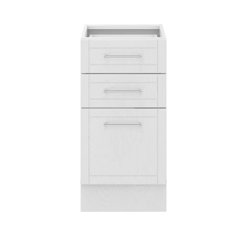 Напольный шкаф Агидель 40x82.5x58 см KONSENSA ЛДСП цвет белый STLM-2129918 - Вид №5