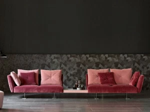 ESTEL GROUP Модульный диван со съемным чехлом из ткани Saint barth