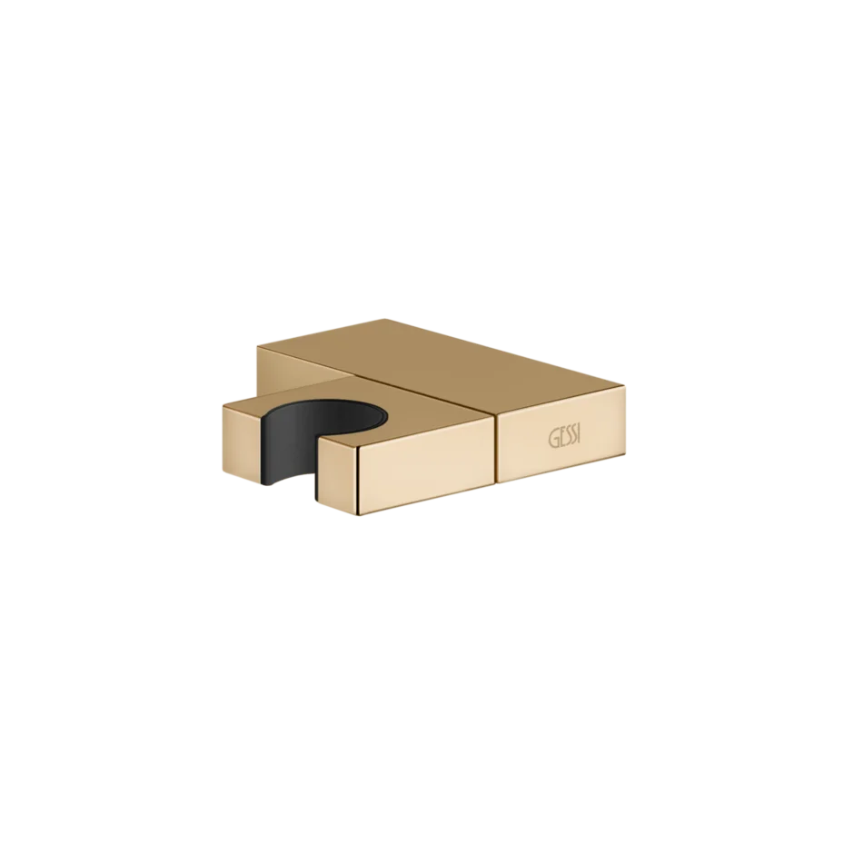 Крючок для ручного Душа 20160 735 Gessi Rettangolo k ТЕПЛАЯ БРОНЗА PVD 20160735