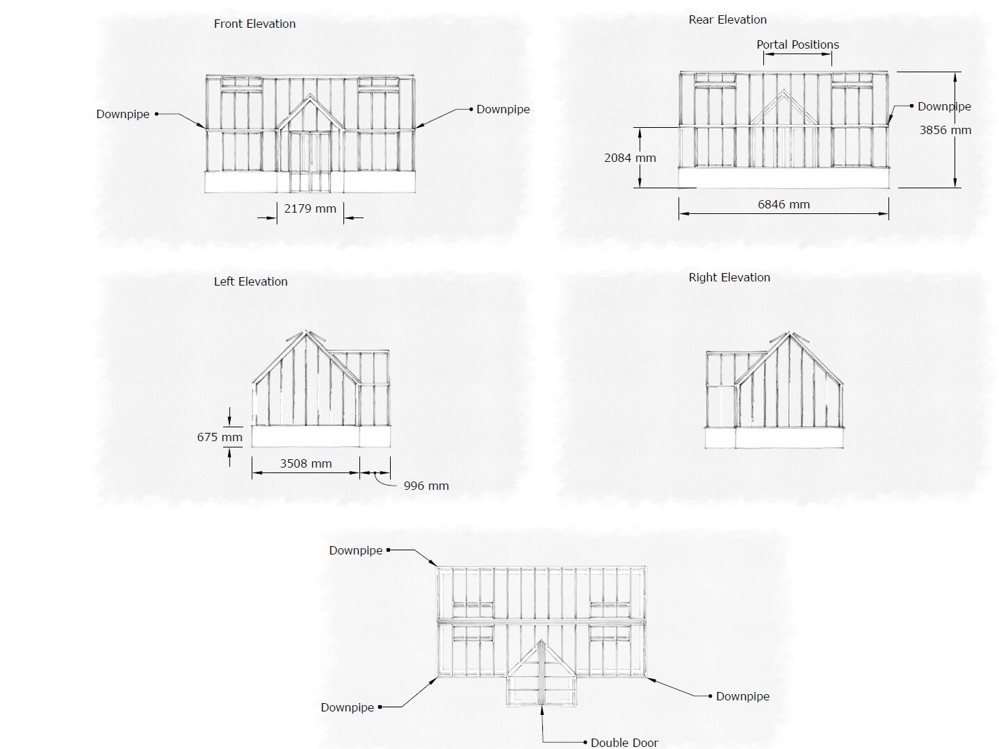Алюминиевая Садовая теплица VANSTA розы ARCH-00057972 - Вид №6