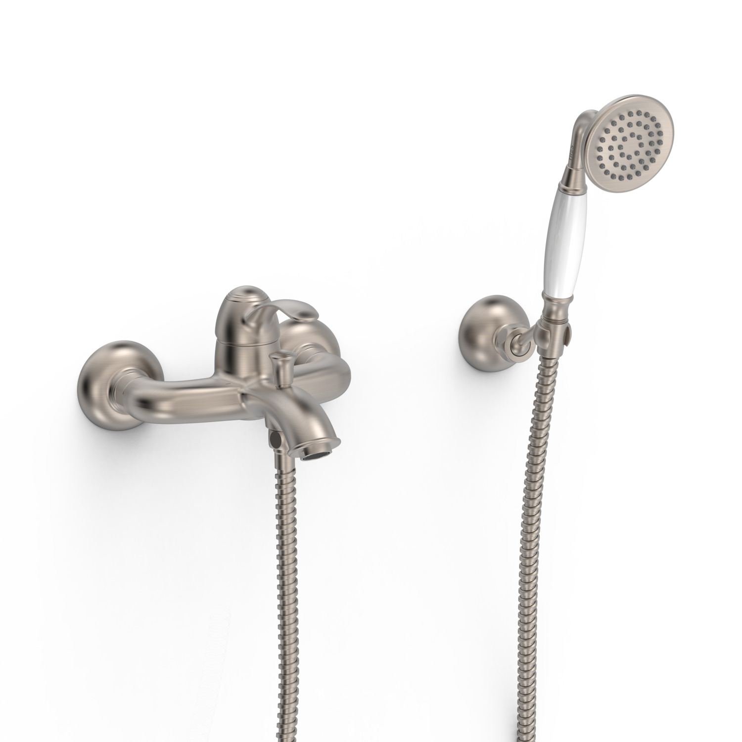 Настенный смеситель TRES CLASIC с одной ручкой для ванны и душа-24217001AC TRES 