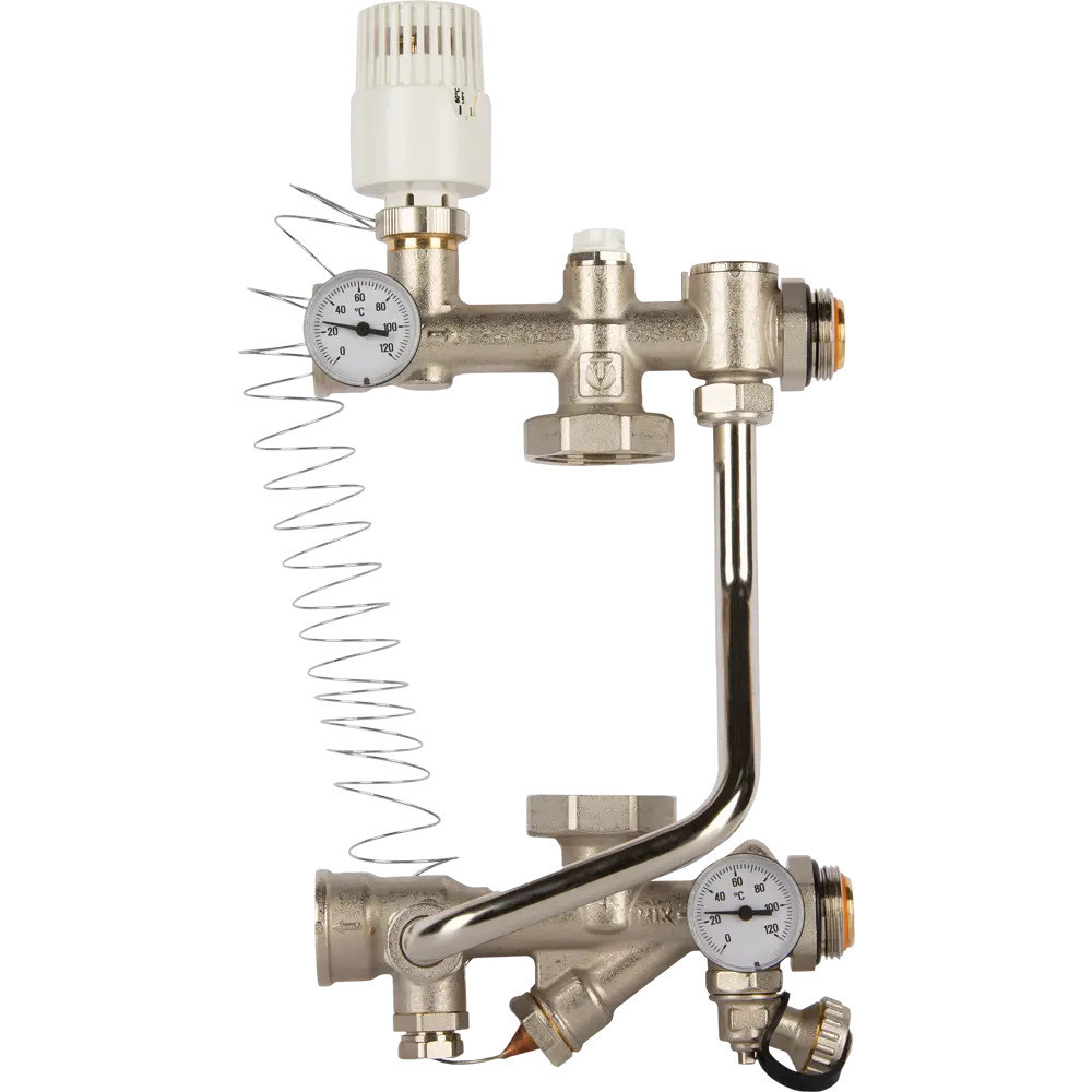 Насосно-смесительный узел Valtec Technomix монтажная длина насоса 130 мм VT.TECHNOMIX.0.130 STLM-2125483 - Вид №1