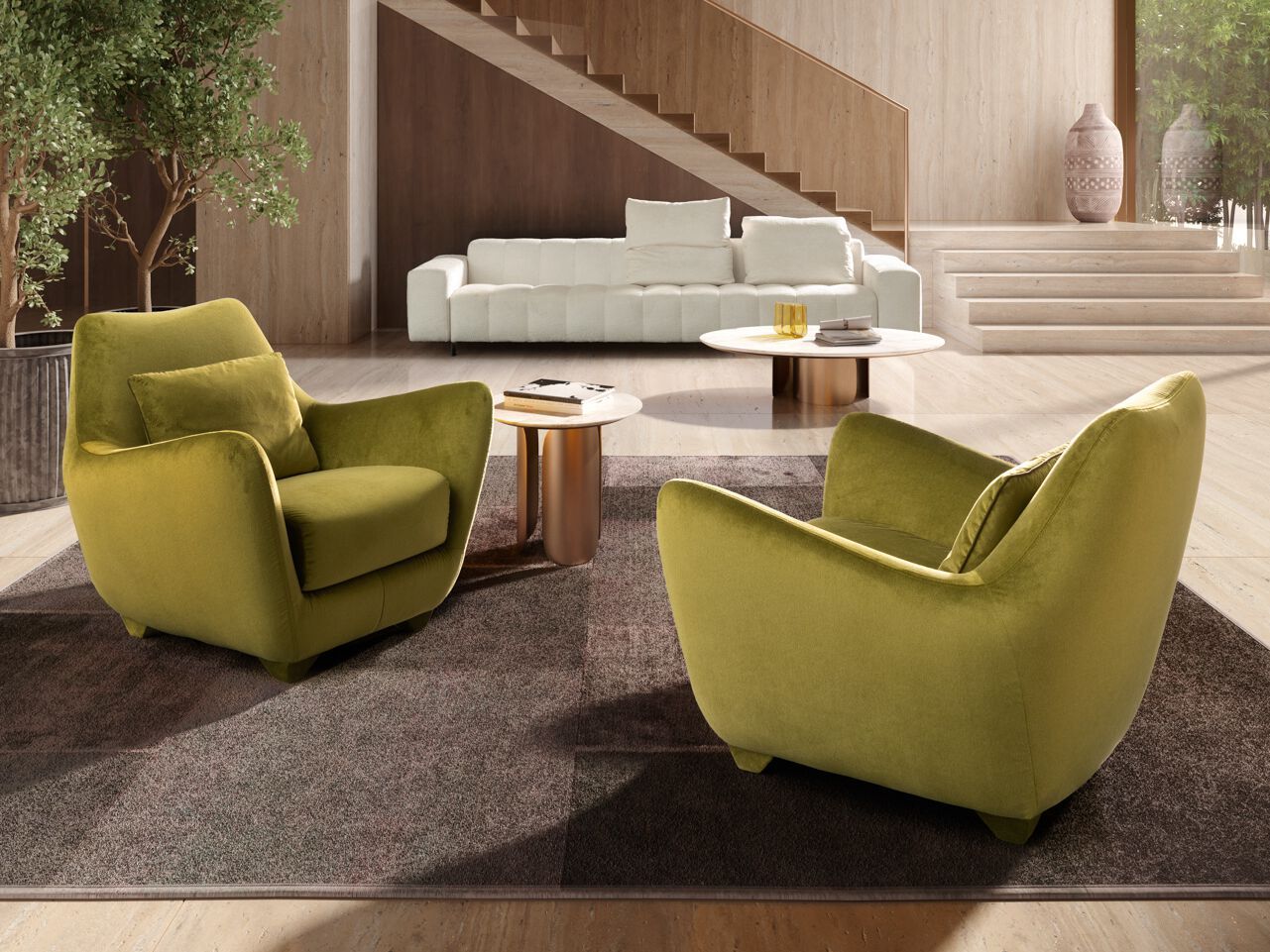 Кресло с подлокотниками VALENTINI MALLOW ARCH-00083169 - Вид №4