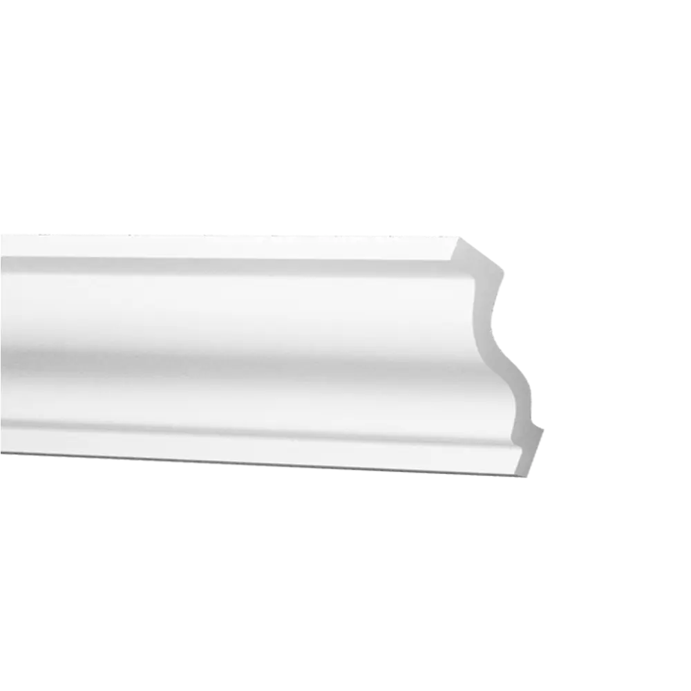 Плинтус потолочный полистирол Inspire С14/70 белый 70х70х2000 мм STLM-2211298