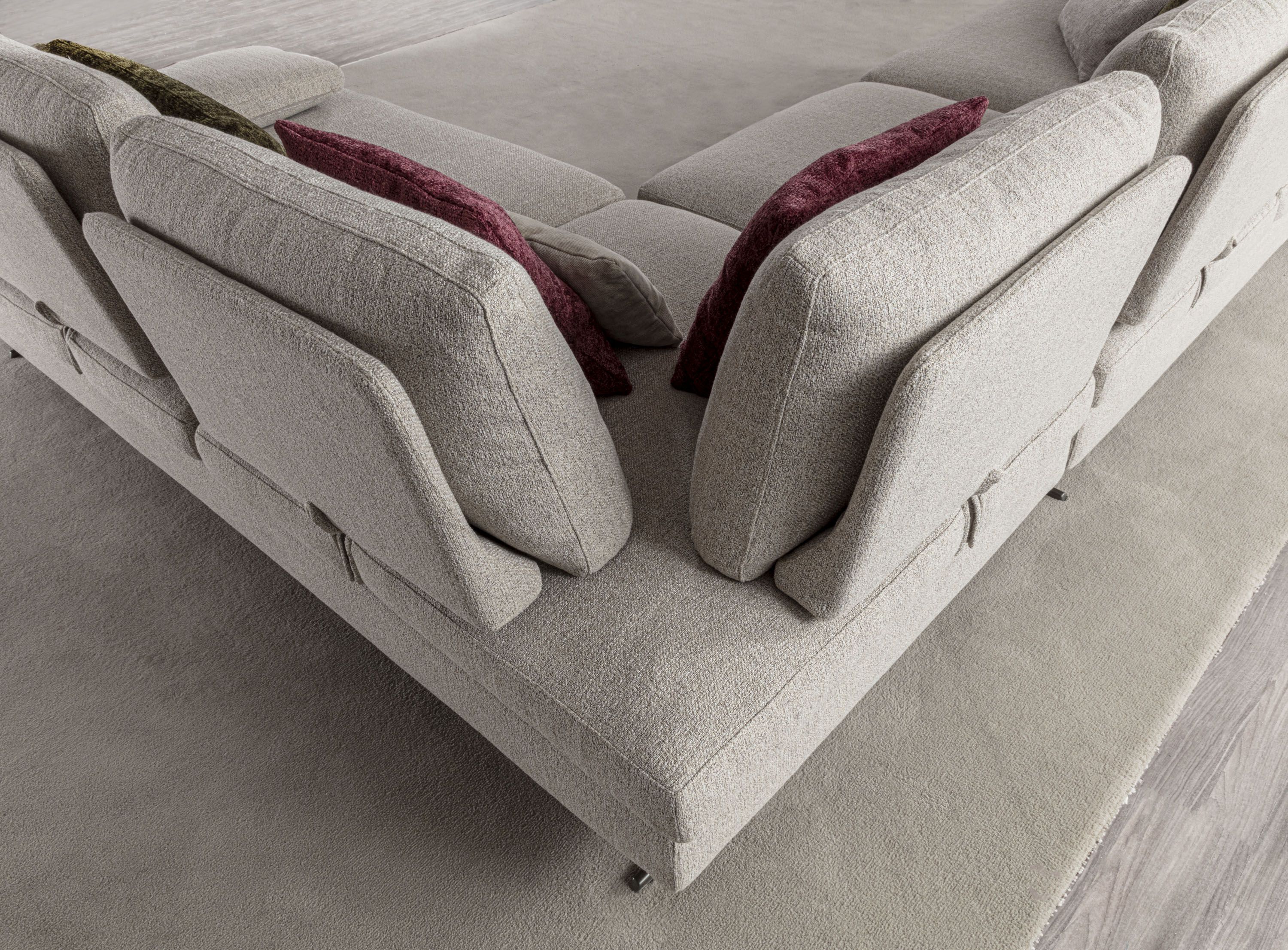 Угловой съемный диван из ткани GRUPPO FOX день Фокса ARCH-00032623 - Вид №4