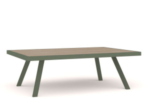 Алюминиевый низкий садовый столик