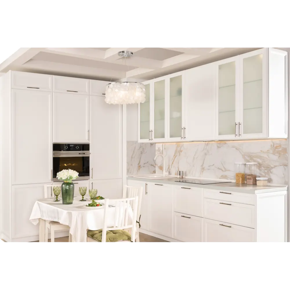 Фасад для кухонного ящика Реш 79.7x12.5 см Delinia ID МДФ цвет белый STLM-2158847 - Вид №8