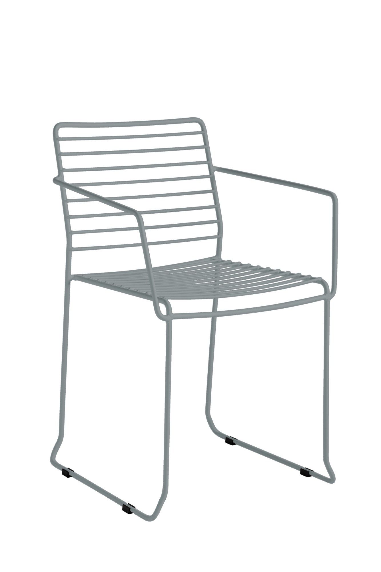 Стул для сада из оцинкованной стали с подлокотниками iSimar ARCH-00127946 - Вид №29
