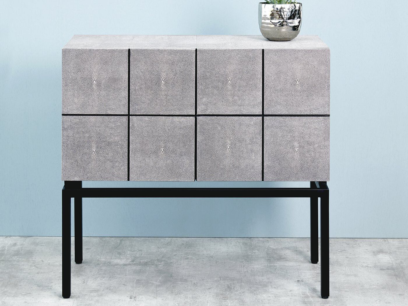 Стальной и деревянный шкаф с распашными дверцами LAMBERT RAY ARCH-00031770 - Вид №2