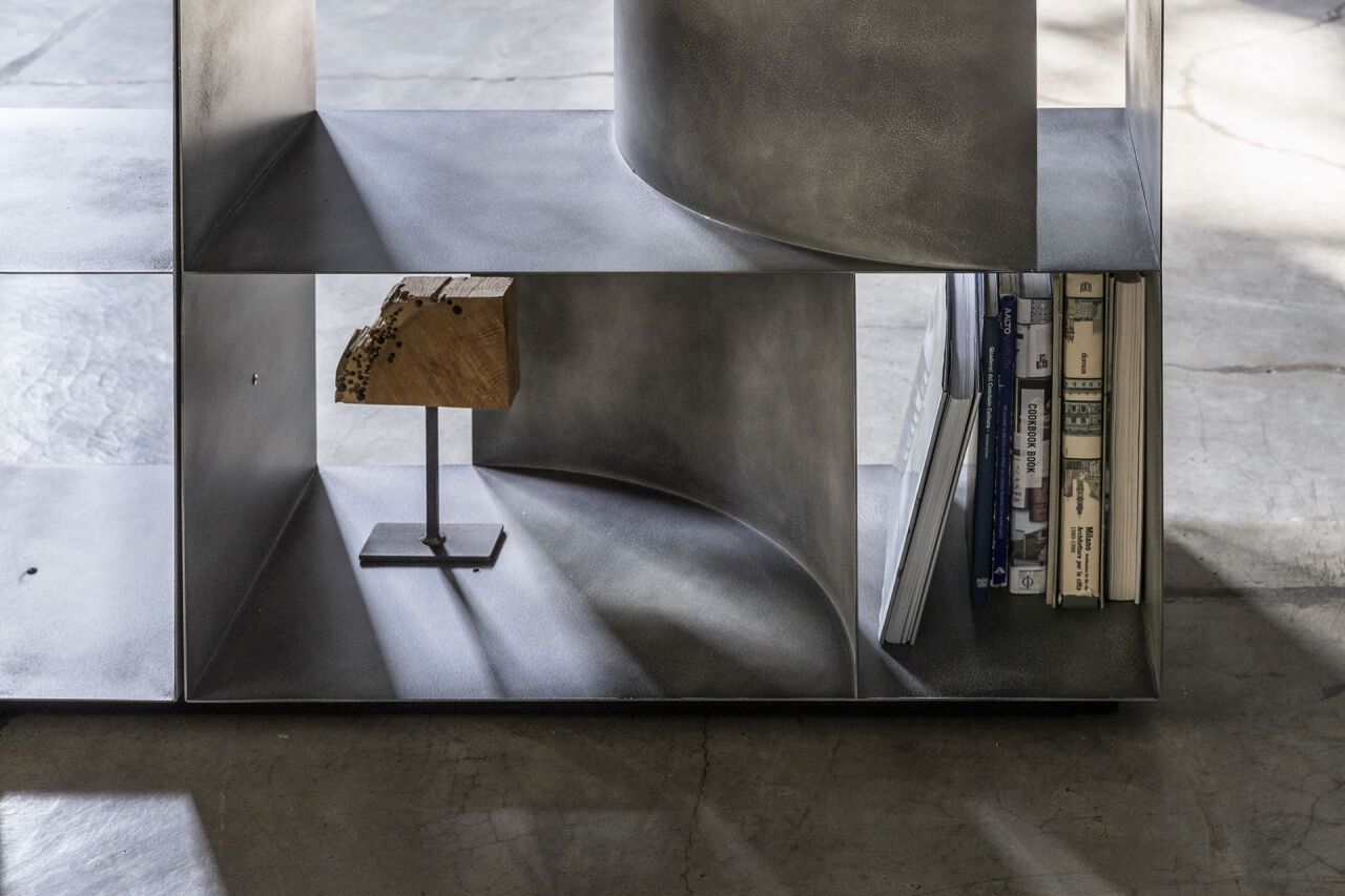 Книжный шкаф из металла Mogg Джадд ARCH-00070812 - Вид №8