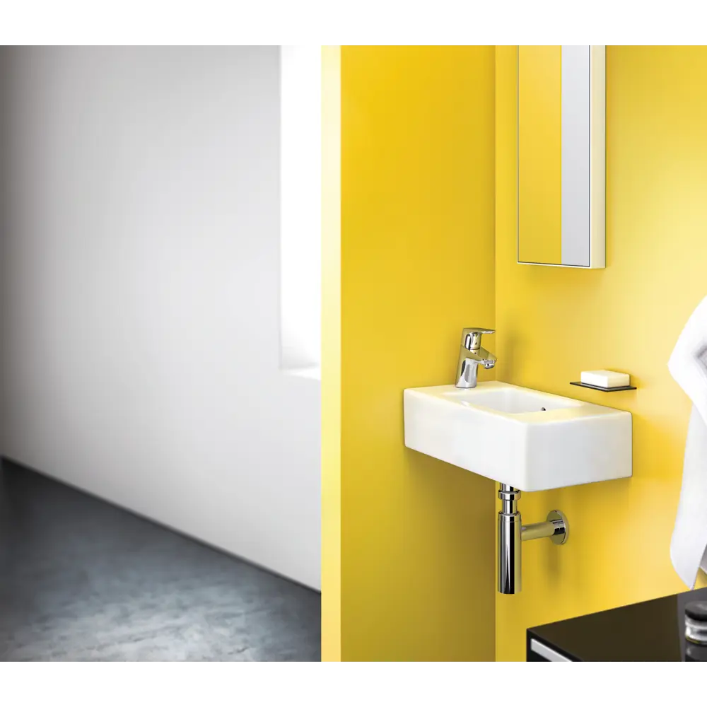 Смеситель для раковины Hansgrohe Focus E2 однорычажный цвет хром STLM-2150900 - Вид №4