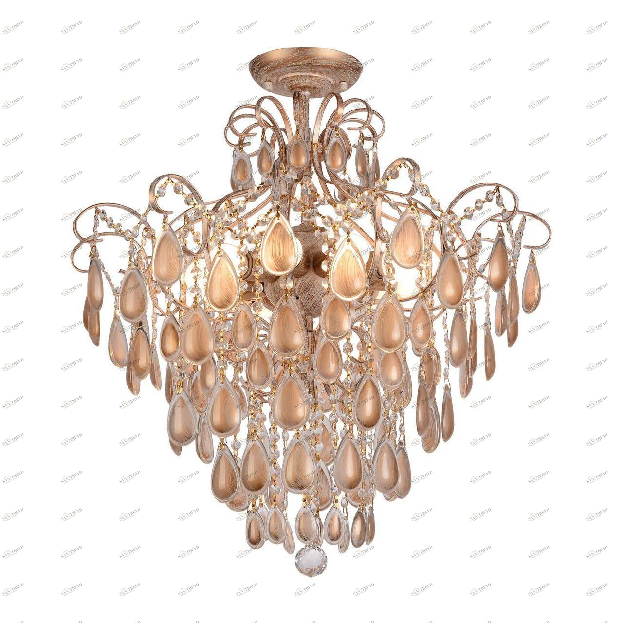 Подвесная люстра Arte Lamp A3703PL-10GA золото ARTE LAMP ДИЗАЙНЕРСКИЕ 188047 Золотой 