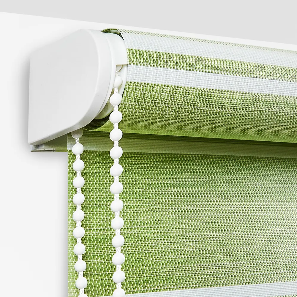 Штора рулонная день-ночь Дэли 55x160 см салатовая MIAMOZA STLM-2124652 - Вид №2