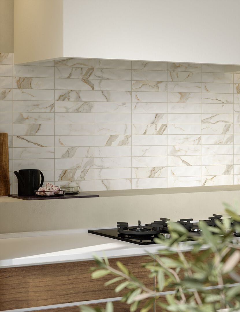 Пол / керамогранит с мраморным эффектом Marca Corona скульптурная ARCH-00115502 - Вид №3