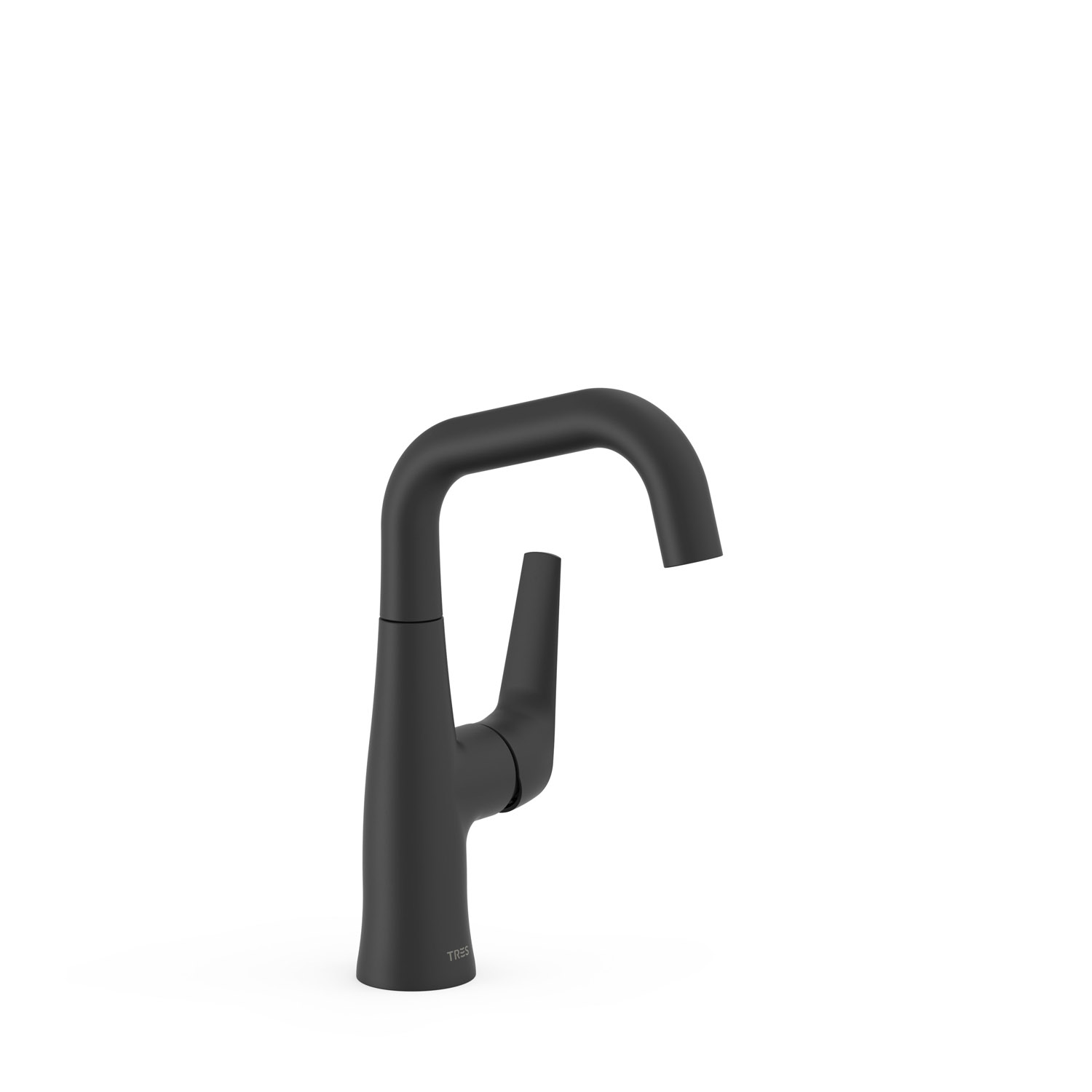 Смеситель для умывальника FUJI с одной ручкой и боковым рычагом-28144701NM TRES