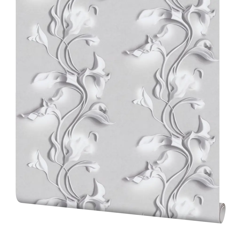 Обои флизелиновые Palitra Home Barelief светло-серые 1.06 м HC72275-24 STLM-2103610