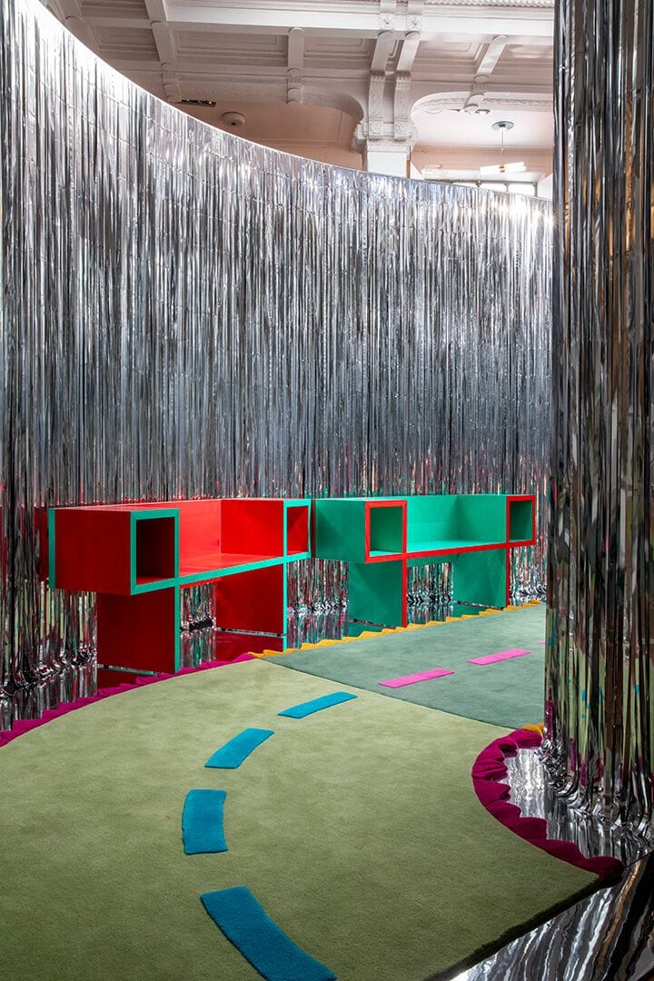 Скамейка из шпона со спинкой Poltronova Canton ARCH-00102050 - Вид №5