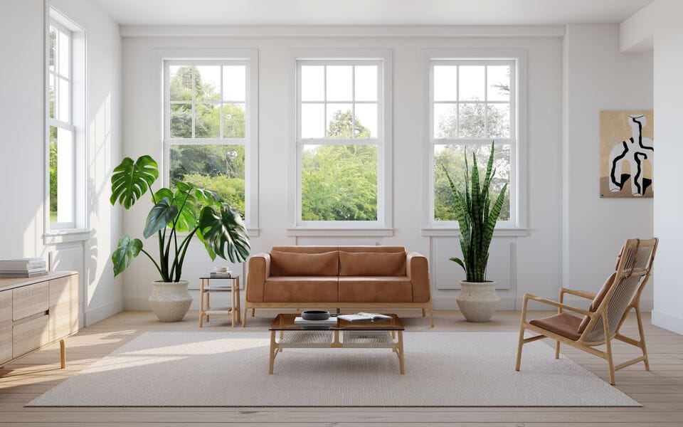 3-местный кожаный диван Gazzda Fawn ARCH-00074385 - Вид №18