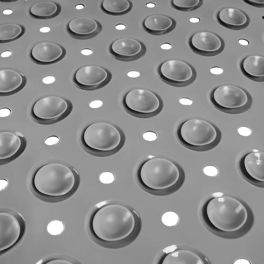 Коврик для ванной Vidage Hake противоскользящий 39x79 см цвет серый STLM-2211584 - Вид №2