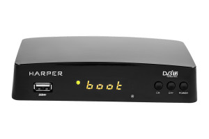 16869943 Телевизионный ресивер HDT2-1511 DVB-T2 H00002706 Harper