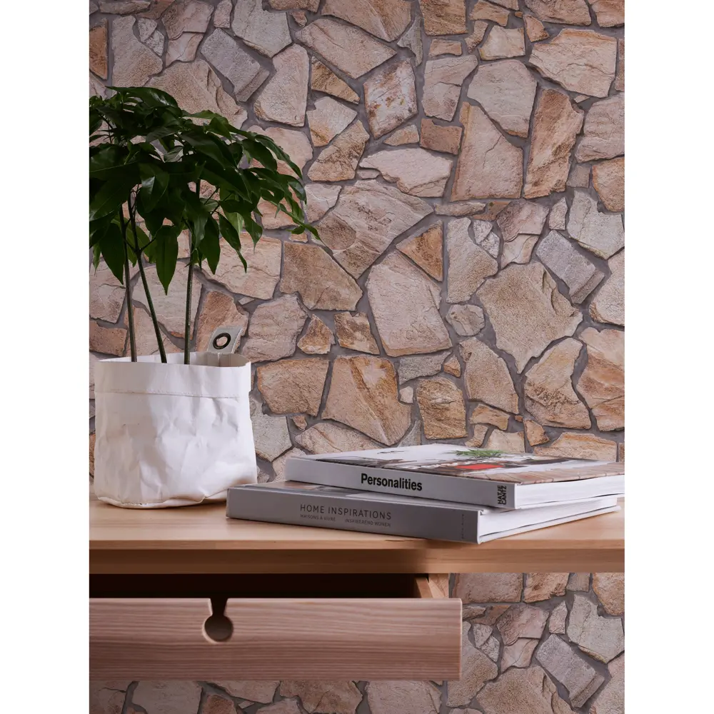 Обои флизелиновые A.S. Creation Woodn Stone коричневые 0,53 м 927316 Wood'n'stone STLM-2164325 - Вид №5