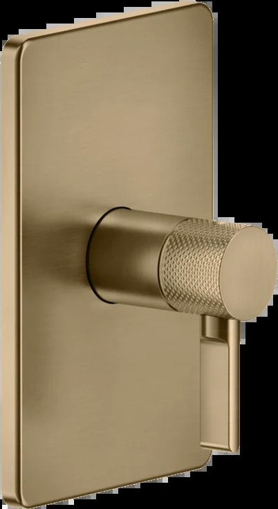 Смеситель для душа 58061 726 Gessi Inciso ТЕПЛАЯ БРОНЗА BR. PVD