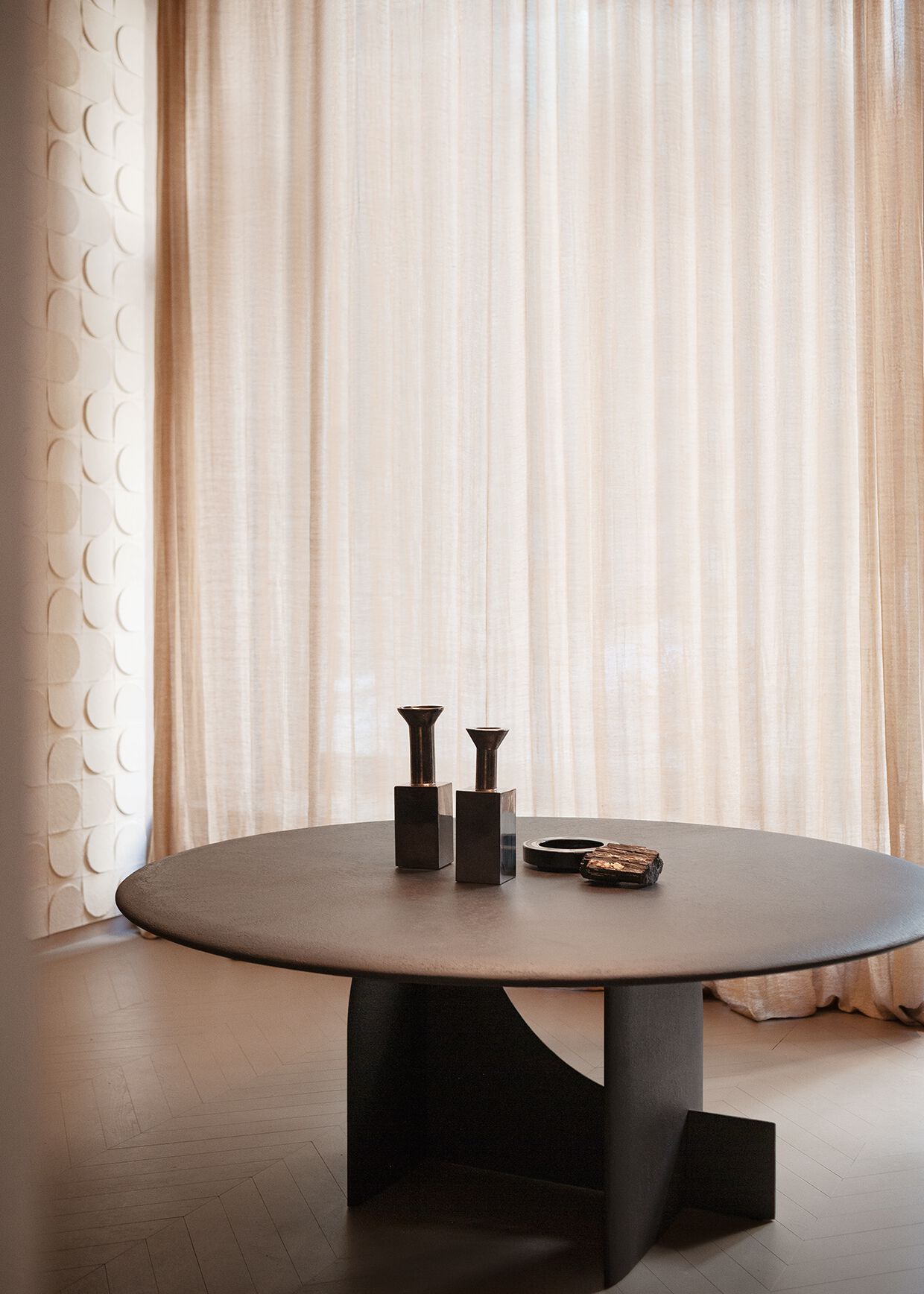 Круглый стол из натурального камня Gallotti&Radice Кремень ARCH-00147225 - Вид №3