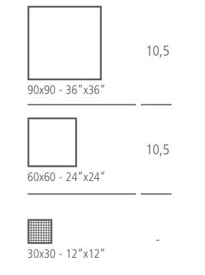 Пол/облицовка керамогранита с эффектом цемента LaFaenza ARCH-00026803 - Вид №3