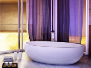 MOMA Design Отдельностоящая овальная ванна с твердой поверхностью  Emr