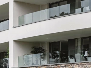 Q-RAILING ITALIA Парапет из алюминия и стекла для окон и балконов Easy glass®