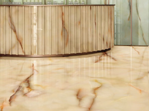 Пол / керамогранит с мраморным эффектом