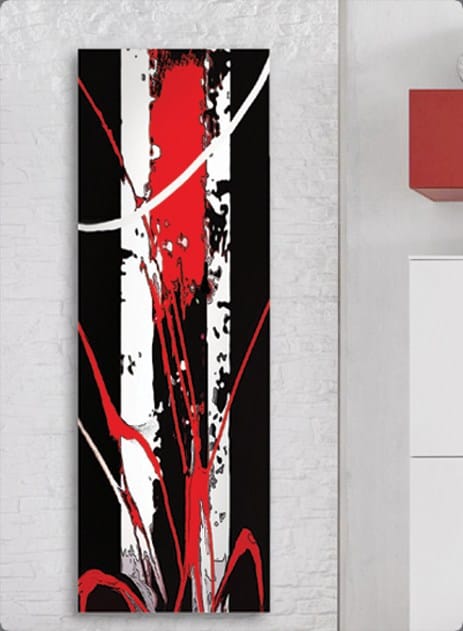 Алюминиевый полотенцесушитель Termo Design текстурная живопись ARCH-00046760 - Вид №37