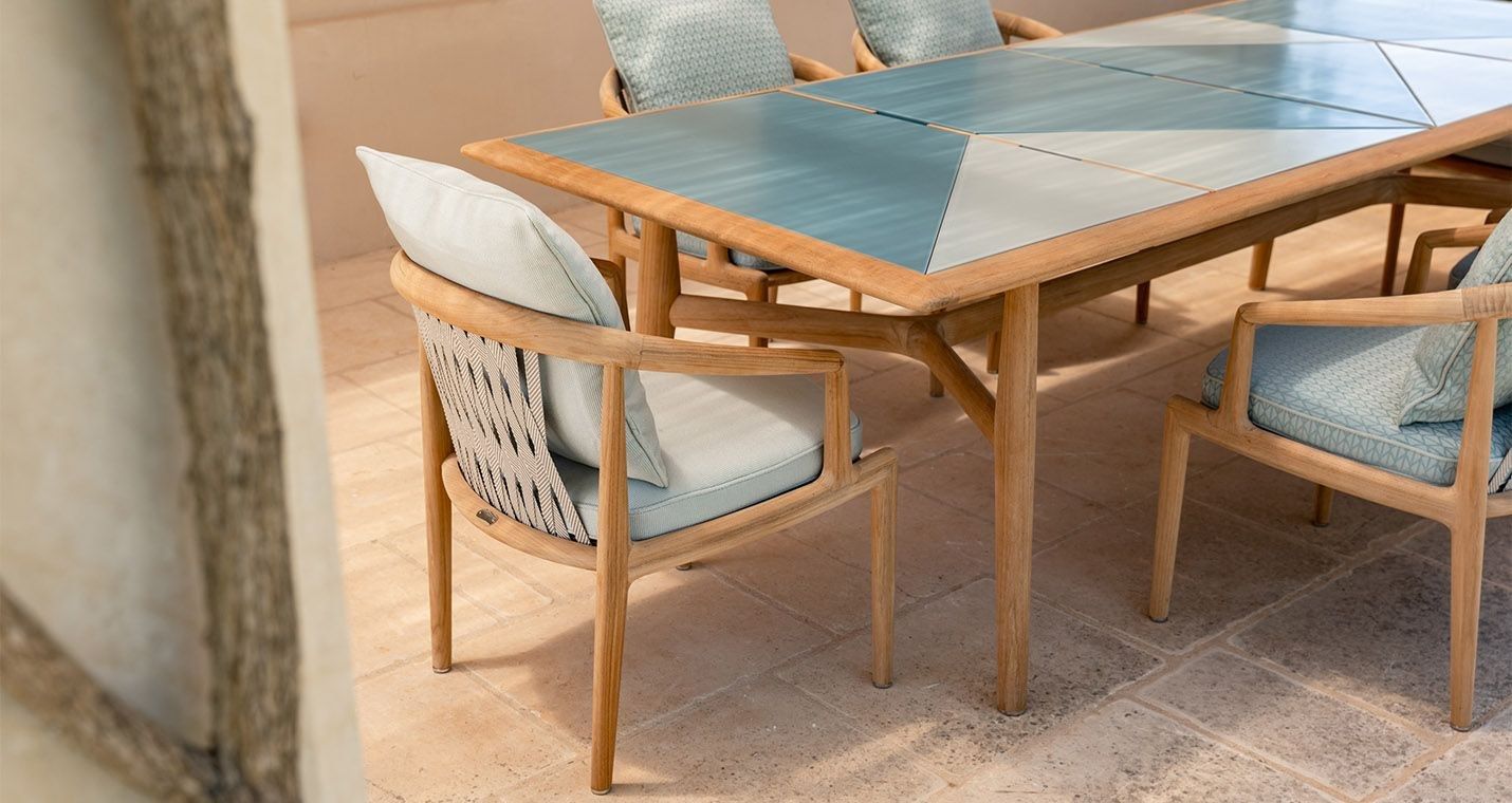 ТИК мягкий садовый стул с подлокотниками Poltrona Frau Boundless Living Outdoor Collections ARCH-00139269 - Вид №6