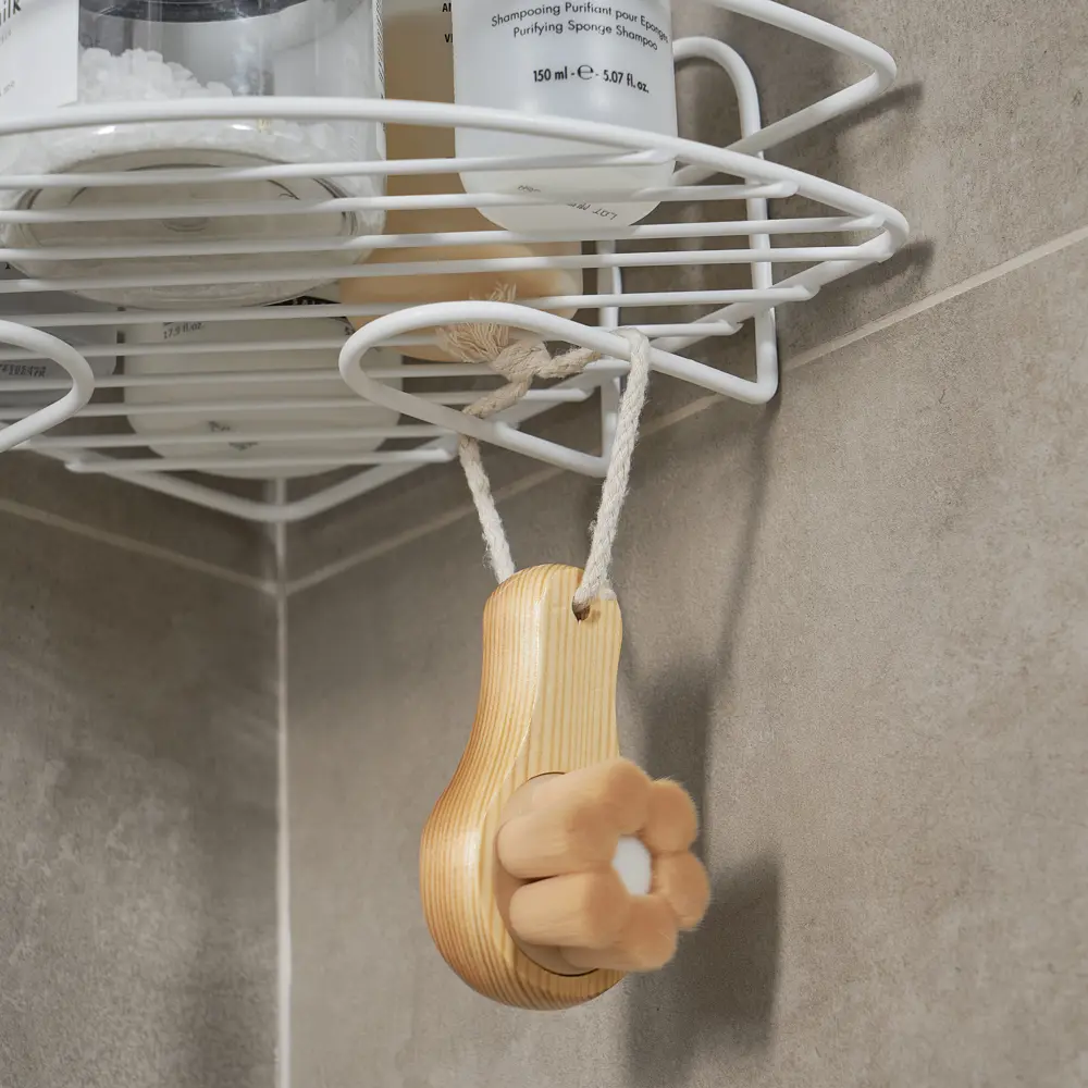 Полка для душа ЧМЗ Лидер 501-004-11 угловая 1 ярус цвет белый STLM-2057982 - Вид №4