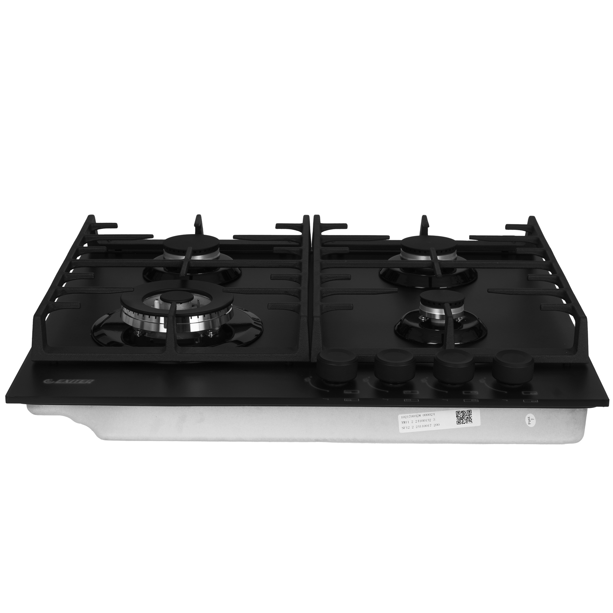 9283388 Газовая варочная поверхность EXITEQ EXH-207 black matt STDN-0030428 - Вид №1