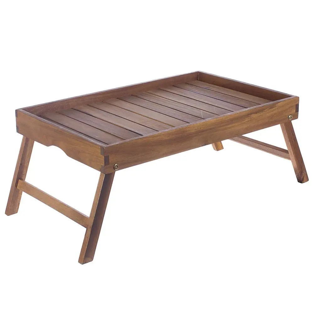 Поднос на ножках 35x55x23.5 см, акация Santreyd STLM-2148449