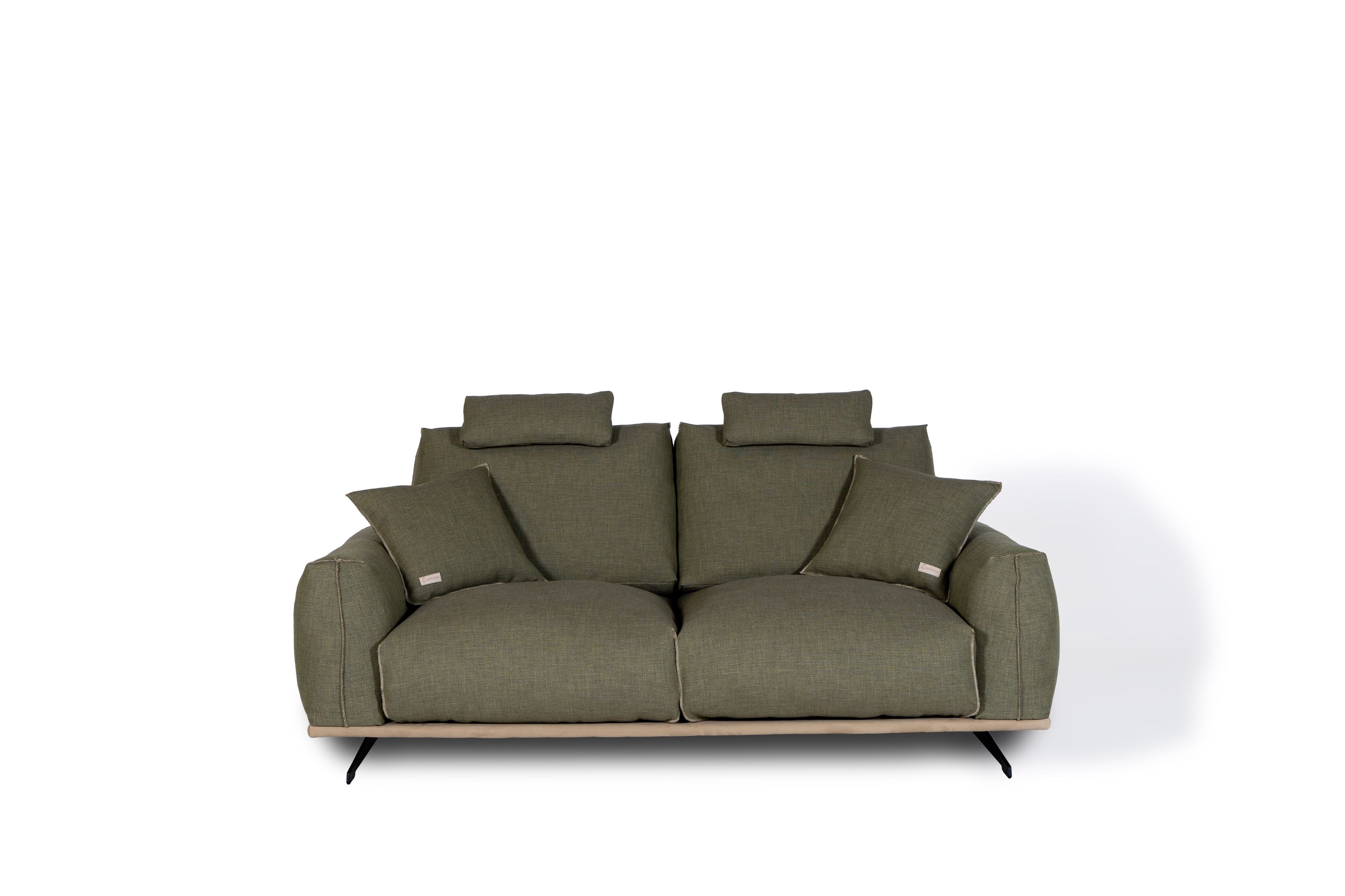 Диван из хлопка и льна Mantellassi 1926 BOBOLI ARCH-00048692 - Вид №13