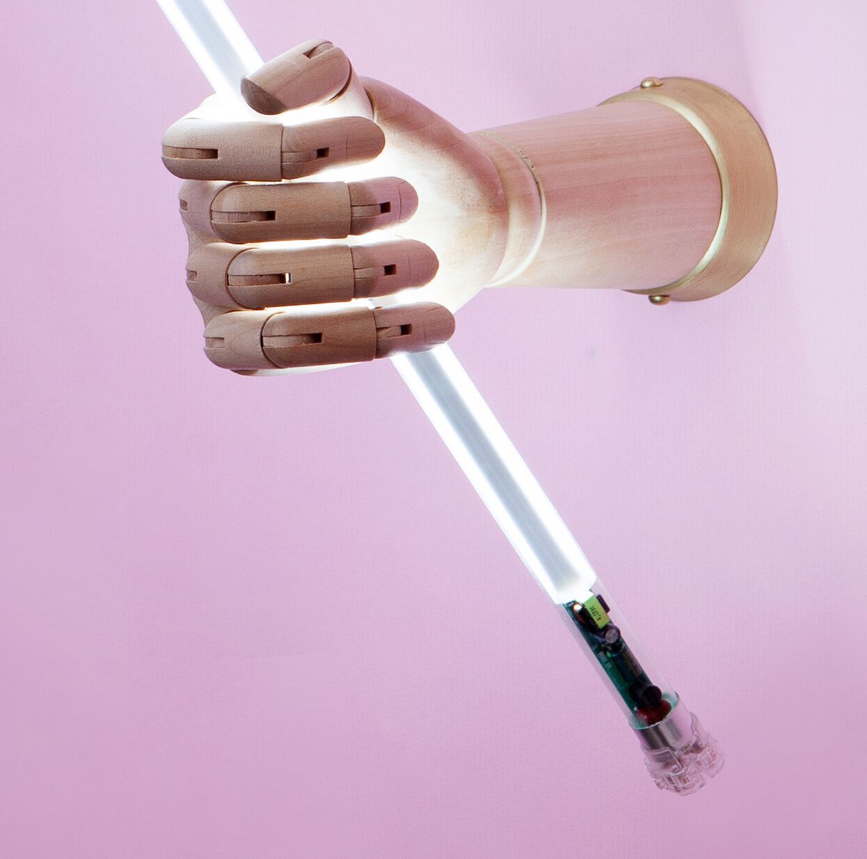 Деревянный настенный светильник ICI ET LÀ Manos ARCH-00018356 - Вид №2