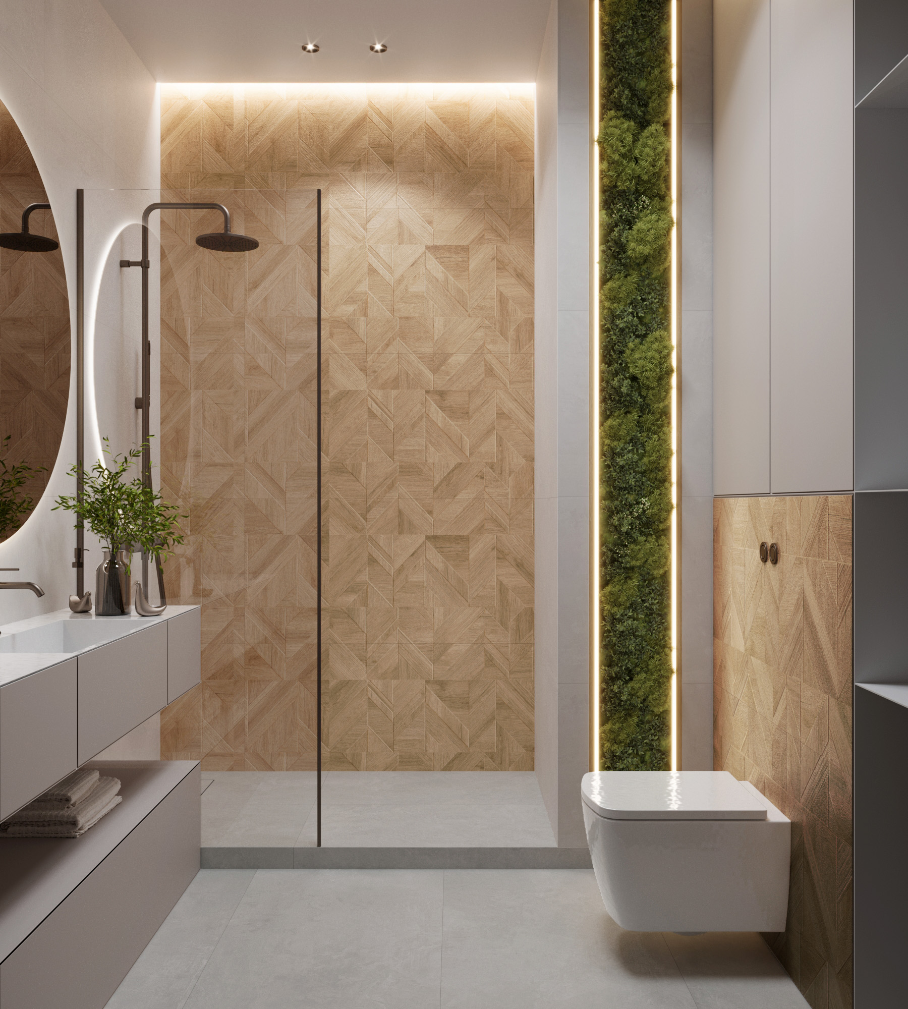 Керамогранит ROCKWOOD OAK 60х120 Arcadia Ceramica RT7013-P 
