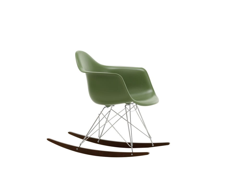 Мягкое тканевое кресло-качалка с подлокотниками VITRA Eames Plastic Chair ARCH-00023828 - Вид №209