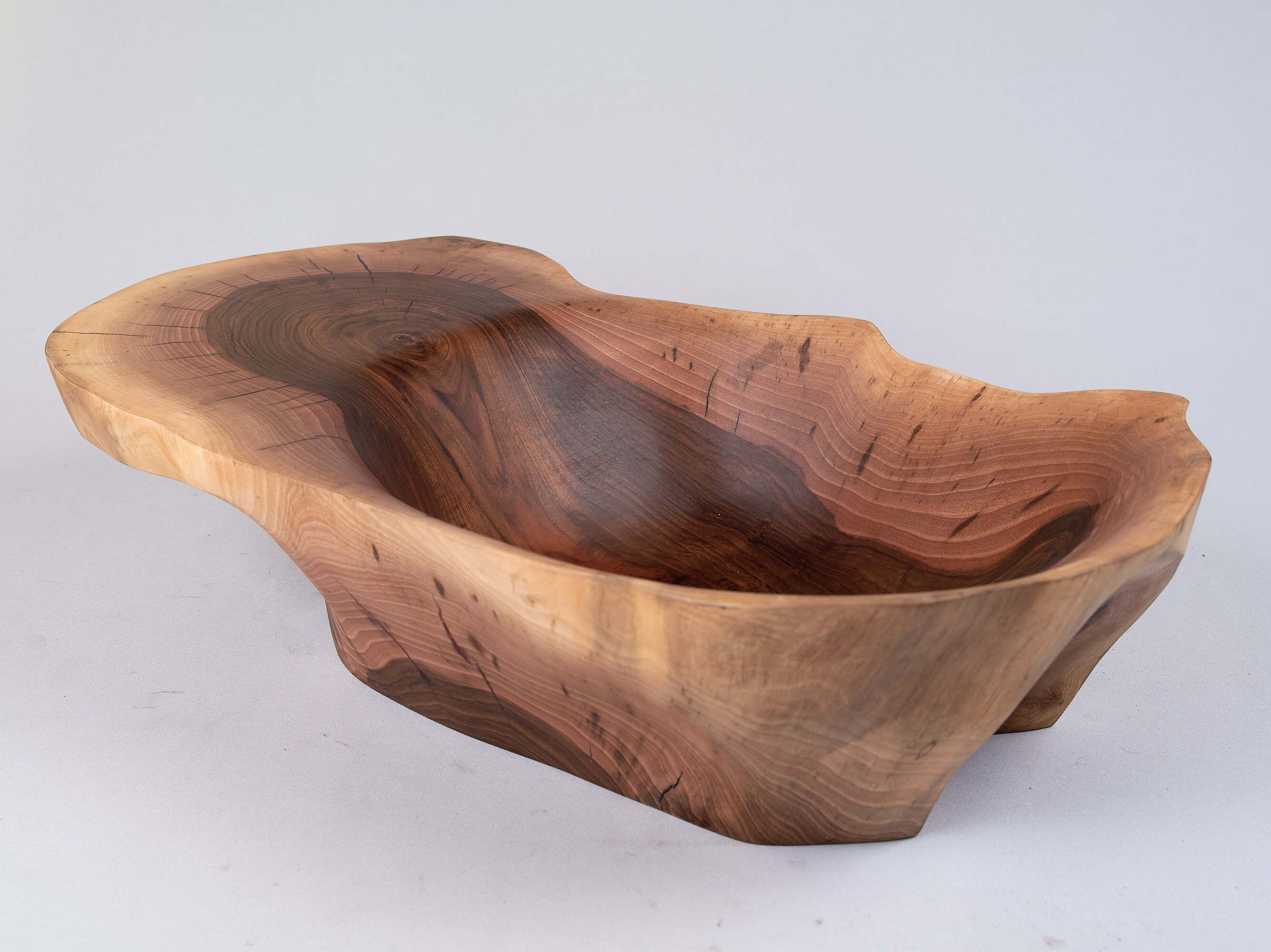 Твердая деревянная раковина / умывальник Logniture Banik ARCH-00025167 - Вид №3