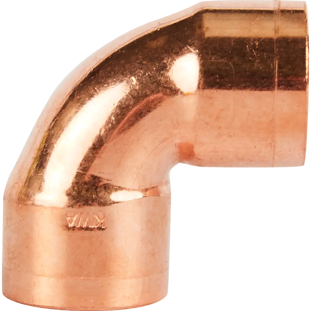 Угол 90° двухраструбный Viega 22 мм пайка, медь STLM-2057376 - Вид №1