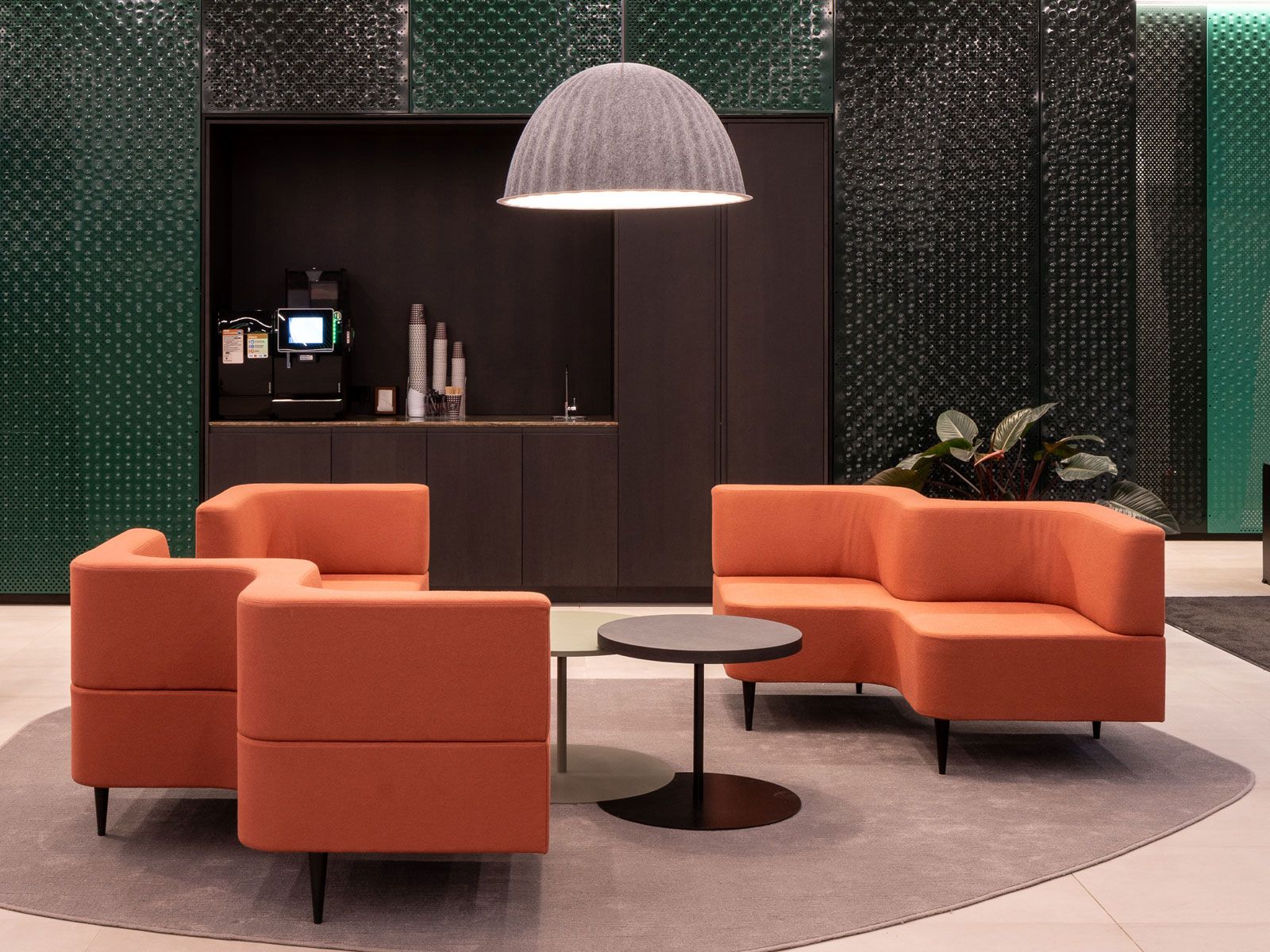 Тканевое угловое кресло Sedes Regia Ripple ARCH-00054880 - Вид №1